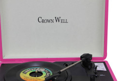 Crownwell - Pikap Çantalı Crownwell Yandan Hoparlörlü Pembe (1)