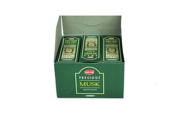 Hem - Precious Musk Dhoop 25 Gr (1)