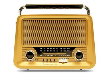 CROWNWELL - Crownwell Nostaljik Bluetooth Radyo