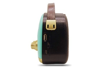 Crownwell Taşınabilir Bluetooth Retro Radyo Arizona Serisi / Blue - Thumbnail