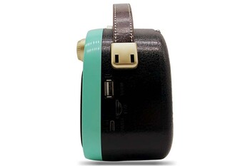 Crownwell Taşınabilir Bluetooth Retro Radyo Arizona Serisi Turkuaz - Thumbnail