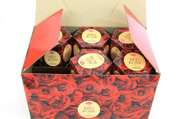 Red Rose Back Flow Cones 40'lı - Thumbnail