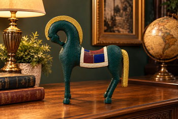 Royal Horse Dekoratif At Figürü - Thumbnail