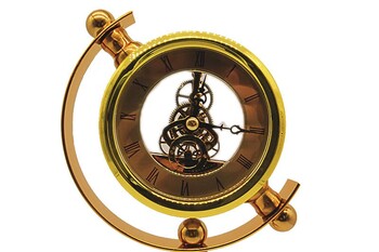 Tripod Gold Çarklı Masa Saati - Thumbnail