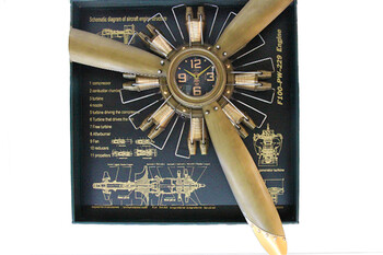  - Saat Pano Pervane 95,5cm Gold