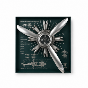 Saat Pano Pervane 95,5cm Silver - Thumbnail