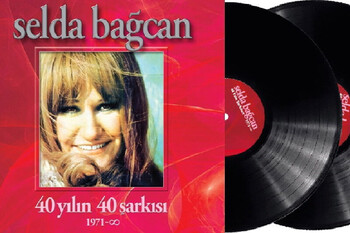 Crownwell - Selda Bağcan 40 Yılın 40 Şarkısı (2'li) 33 Lp