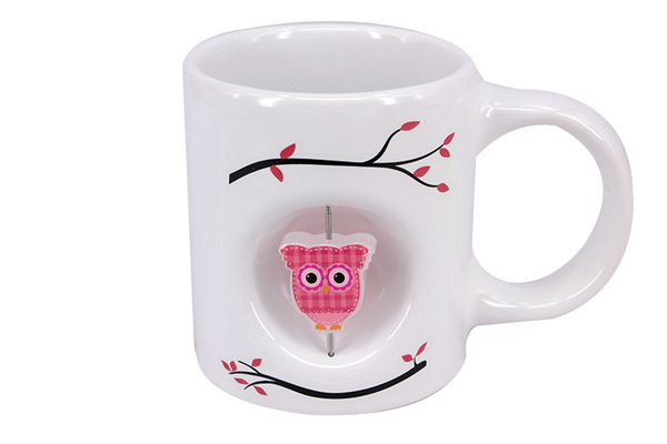 Stres Kupa Baykuş Pembe - 1