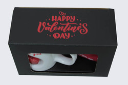 Stres Kupa Peluş Kalp l Love You - Thumbnail