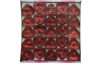 Tealight Simli Mum Kalp Şeklinde 50'li Paket - Thumbnail