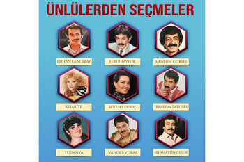 Ünlülerden Seçmeler Çeşitli Sanatçılar 33 Lp - Thumbnail