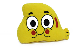 Yastık Polar Peluş Gumball Sarı 25 cm - 1