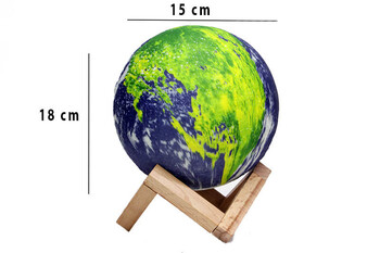  - Yerküre Renkli Kumandalı 15 Cm (1)