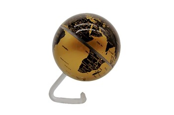 Döner Standlı Küre Dekor - Thumbnail