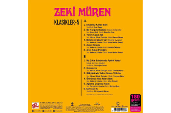 Zeki Müren Klasikleri 5 33 Lp - Thumbnail